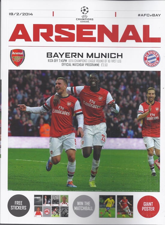 Arsenal FC v Bayern Munich/Munchen